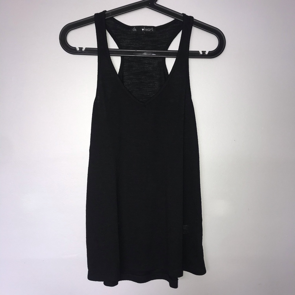 ♠️ Black Tank - Picture 1 of 2